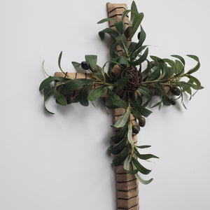 Cross- Olive Branches
