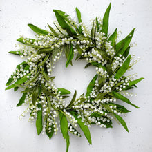 Load image into Gallery viewer, Lily of the Valley Wreath
