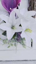 Load and play video in Gallery viewer, Blessed Calla &amp; Easter Lilies
