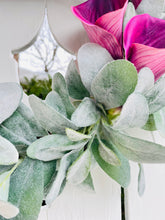 Load image into Gallery viewer, Purple Calla Lily &amp; Lamb’s Ear
