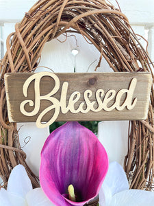 Blessed Calla & Easter Lilies