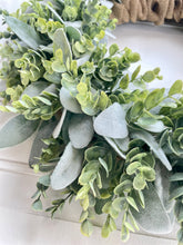 Load image into Gallery viewer, Eucalyptus &amp; Lamb’s Ear on Burlap
